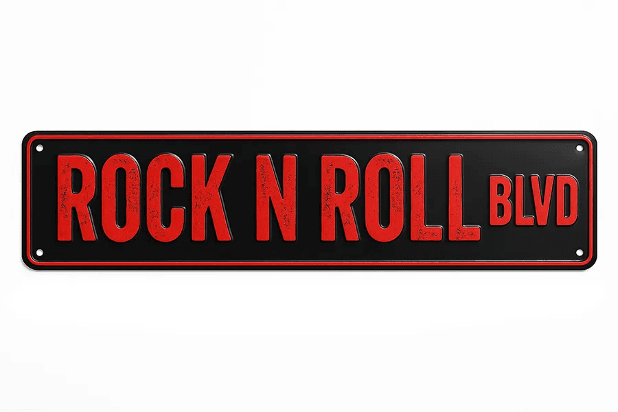 24" x 5" Street Sign Tacker